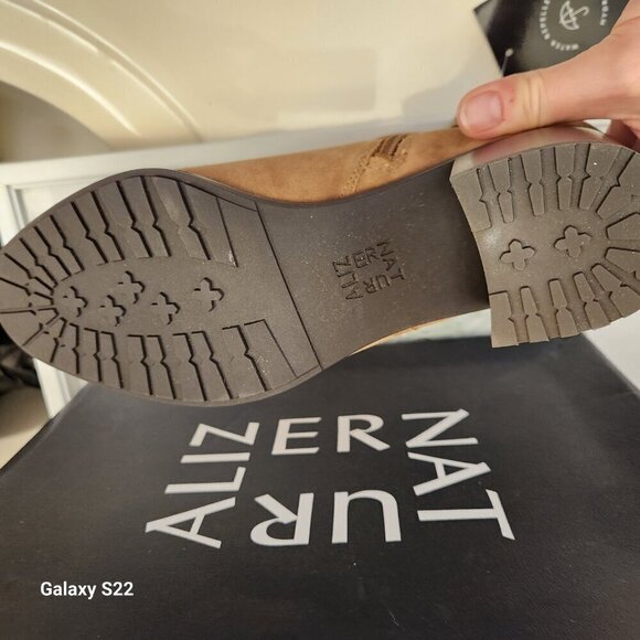 Naturalizer "Lydia" Brown Leather Booties. NIB. Size 9.5 - Picture 7 of 14